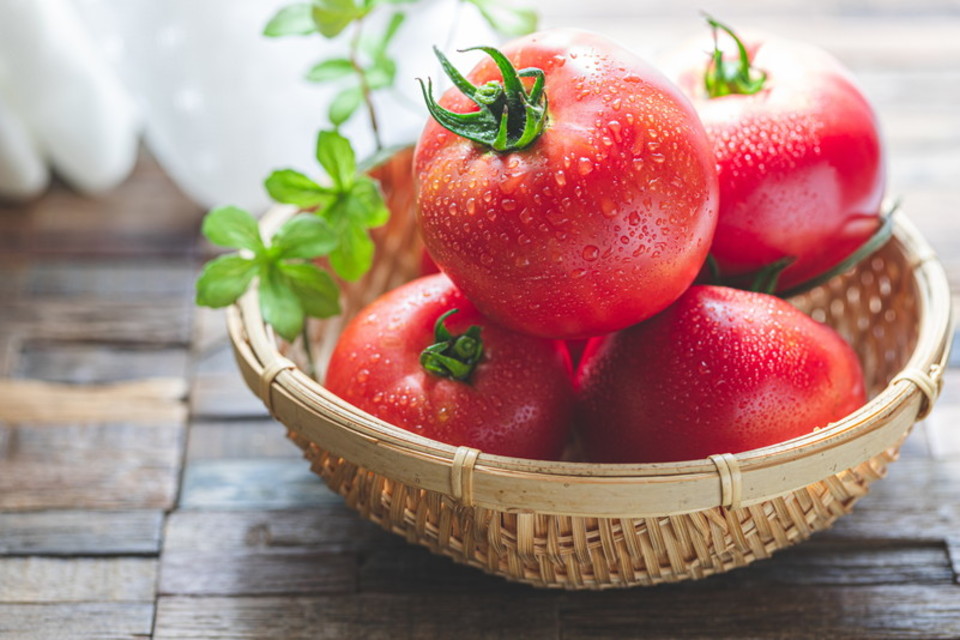 トマトで美味しく紫外線対策🍅の画像