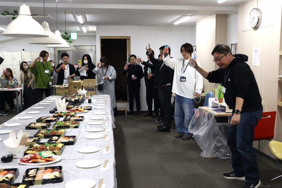 グループ会社の取り組み「岡大メシ」を見学🍽️ 学生と社会人が交わるリアルな学びの場の画像